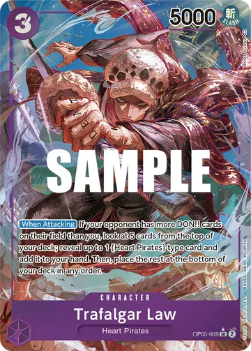 Trafalgar Law OP05-069 (Alternate art)
