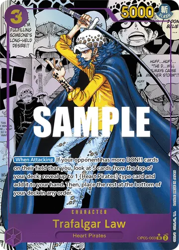 Trafalgar Law OP05-069 (Alternate art)