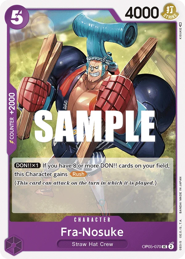 Fra-Nosuke OP05-070 – One Piece Card Game Character