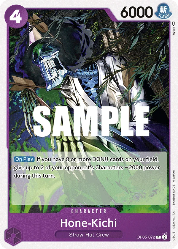 Hone-Kichi OP05-072 – One Piece Card Game Character
