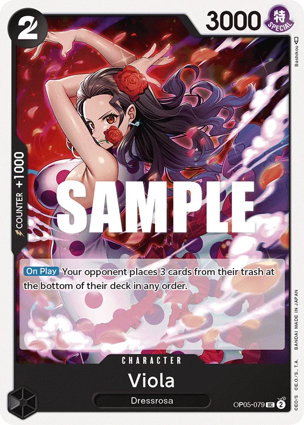 Viola OP05-079 – One Piece Card Game Character