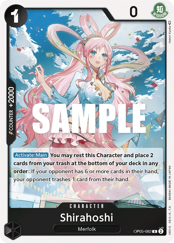 Shirahoshi OP05-082 – One Piece Card Game Character