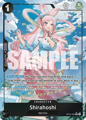 Shirahoshi OP05-082 (Alternate art)