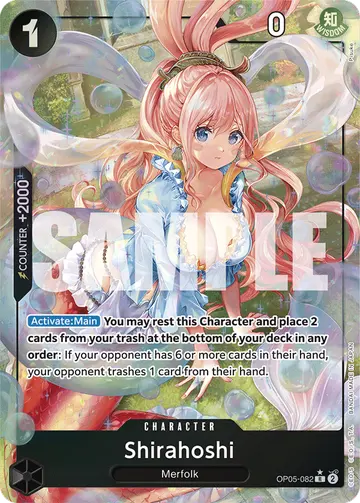 Shirahoshi OP05-082 (Alternate art)