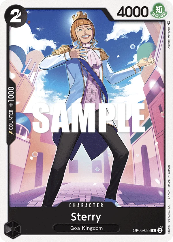 Sterry OP05-083 – One Piece Card Game Character