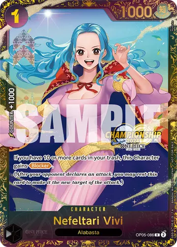 Nefeltari Vivi OP05-086 (Alternate art)
