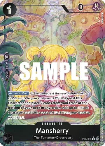 Mansherry OP05-088 (Alternate art)
