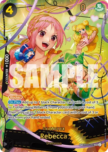 Rebecca OP05-091 (Alternate art)