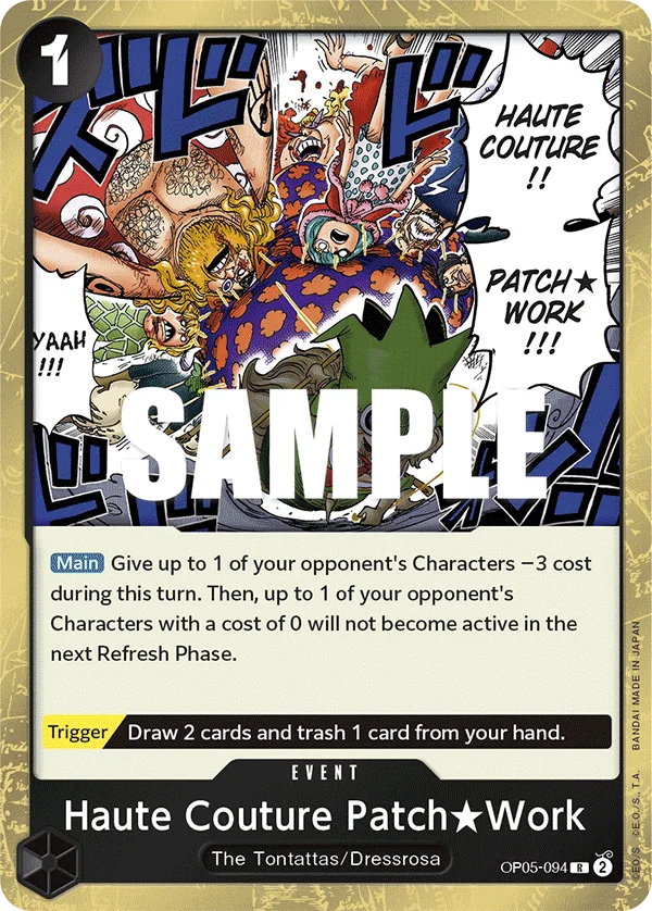 Haute Couture Patch★Work OP05-094 – One Piece Card Game Event