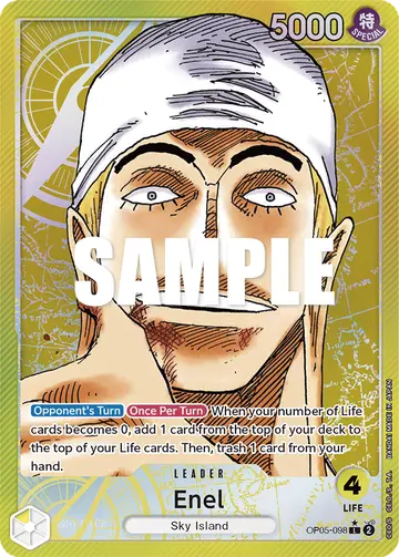 Enel OP05-098 (Alternate art)