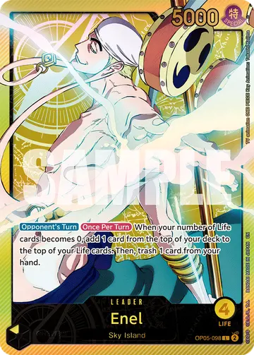 Enel OP05-098 (Alternate art)