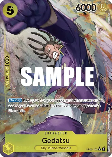 Gedatsu OP05-102 (Alternate art)