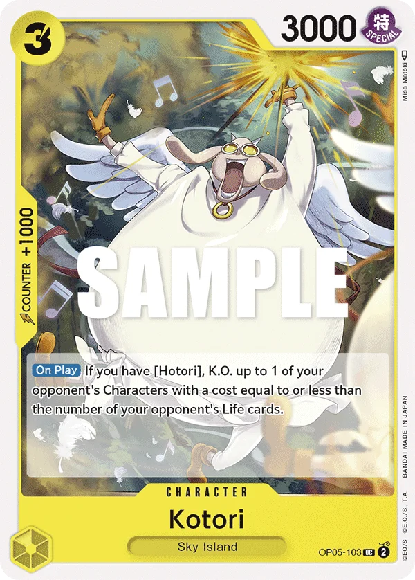 Kotori OP05-103 – One Piece Card Game Character
