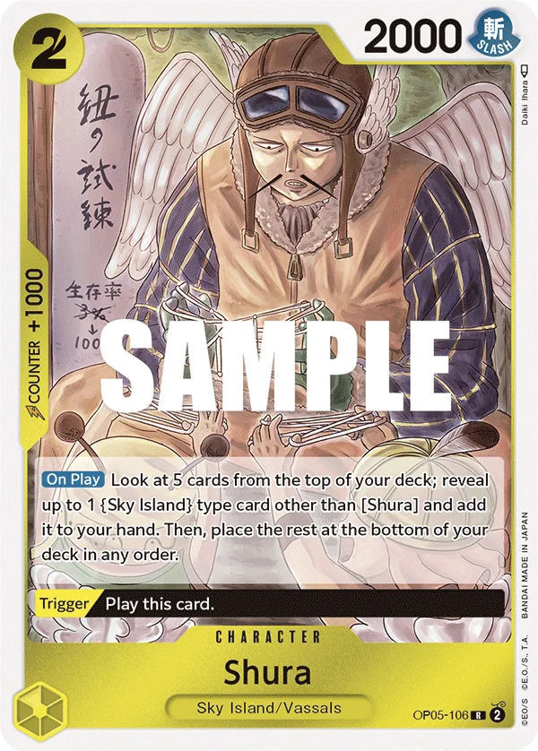 Shura OP05-106 – One Piece Card Game Character