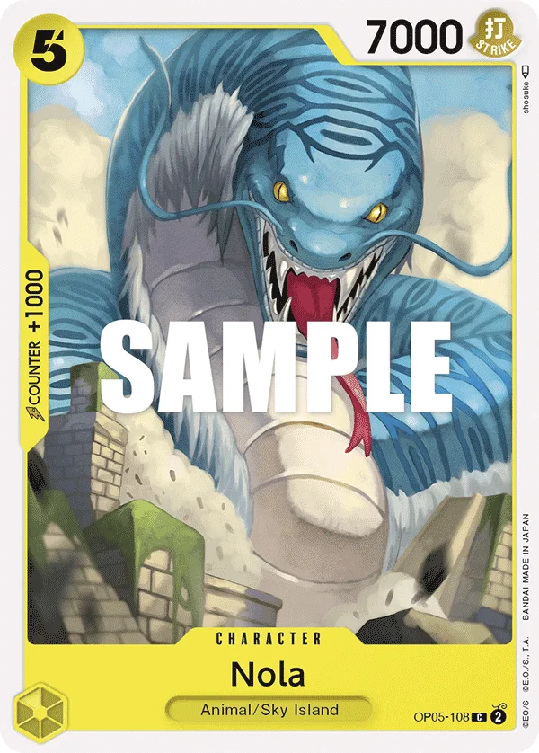 Nola OP05-108 – One Piece Card Game Character