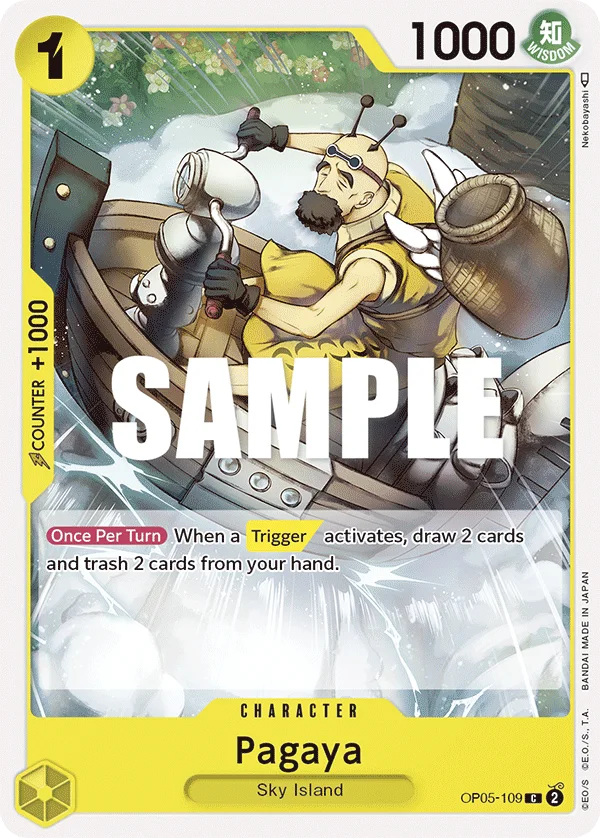 Pagaya OP05-109 – One Piece Card Game Character