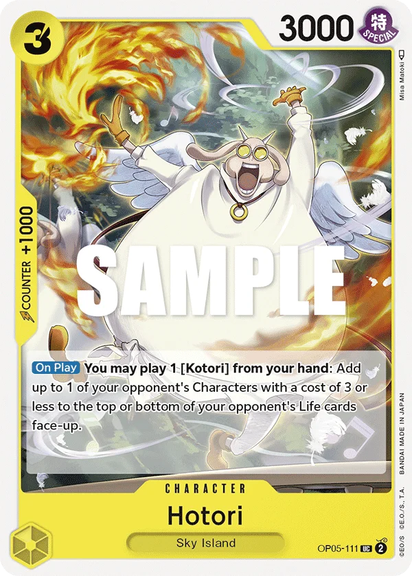 Hotori OP05-111 – One Piece Card Game Character