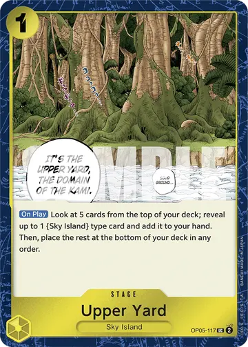 Upper Yard OP05-117 (Alternate art)