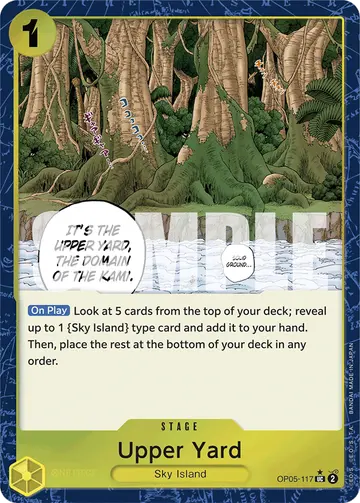 Upper Yard OP05-117 (Alternate art)