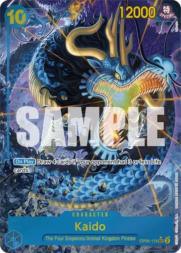 Kaido OP05-118 (Alternate art)