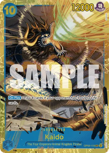 Kaido OP05-118 (Reprint)