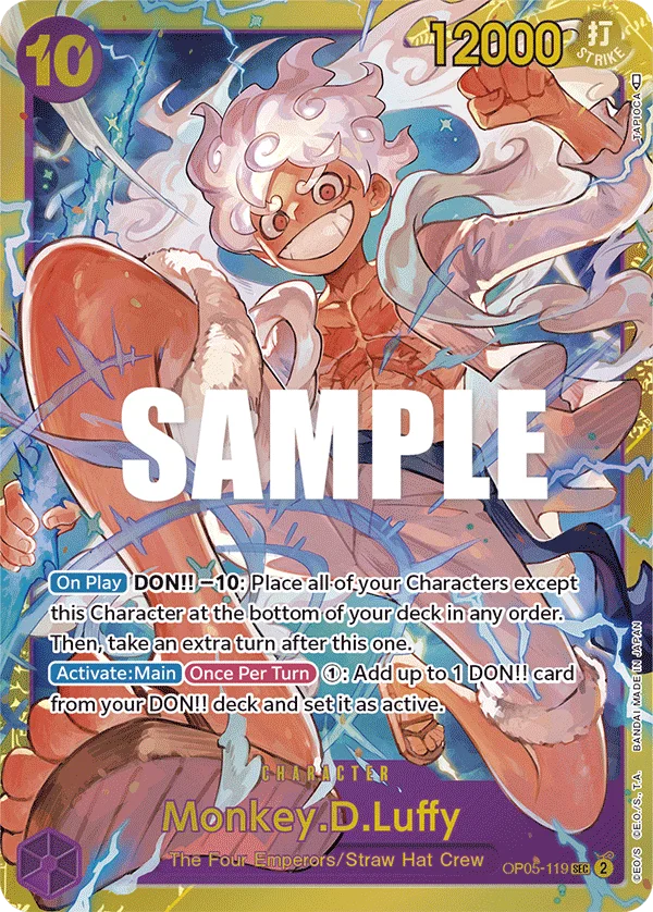 Monkey.D.Luffy OP05-119 – One Piece Card Game Character