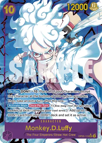 Monkey.D.Luffy OP05-119 (Alternate art)