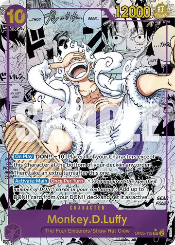 Monkey.D.Luffy OP05-119 (Reprint)