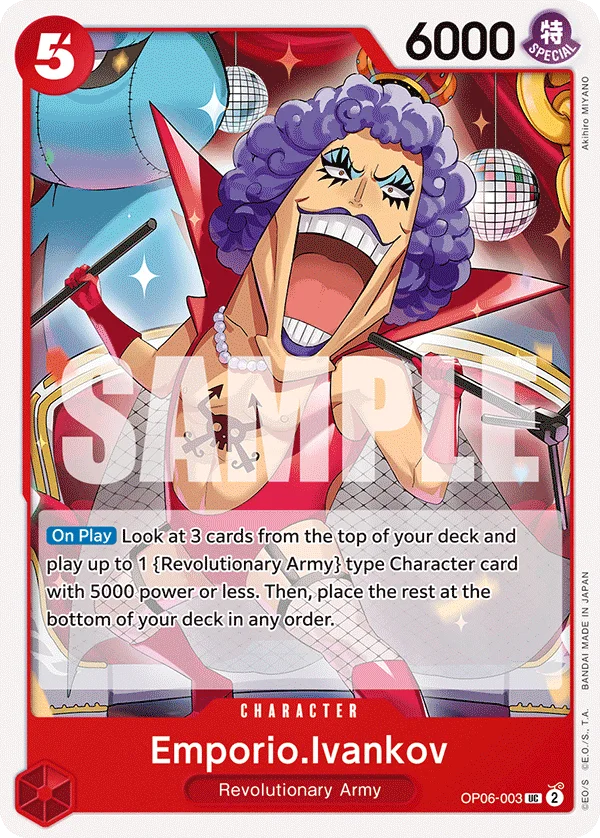 Emporio.Ivankov OP06-003 – One Piece Card Game Character