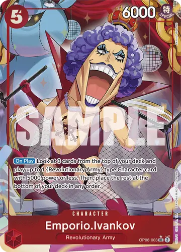 Emporio.Ivankov OP06-003 (Alternate art)