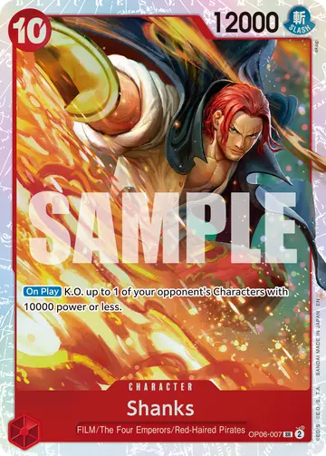 Shanks OP06-007 (Reprint)
