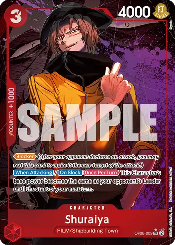 Shuraiya OP06-009 (Alternate art)
