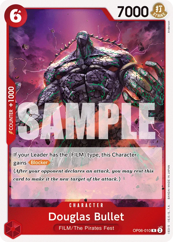 Douglas Bullet OP06-010 – One Piece Card Game Character