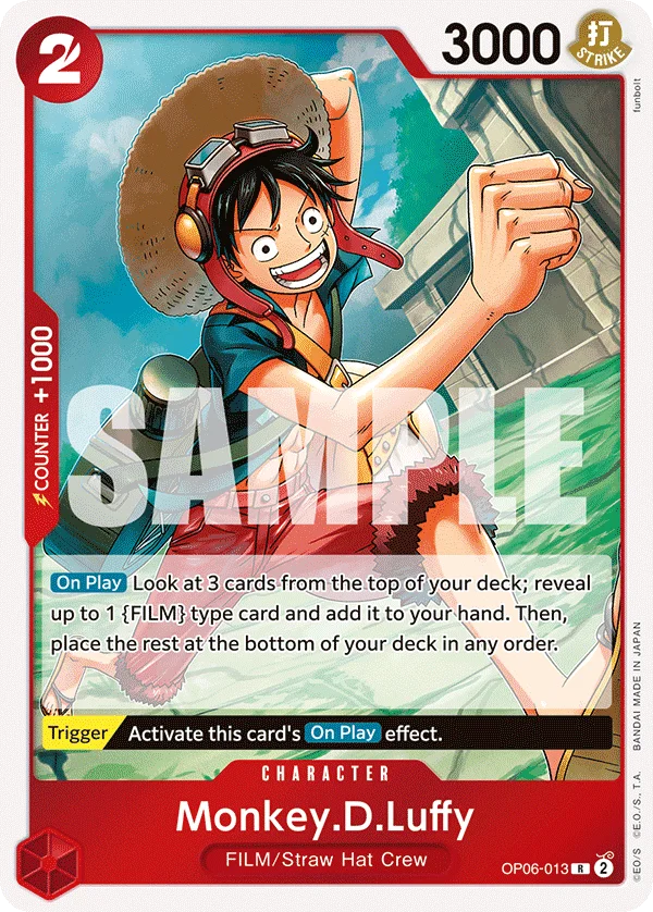 Monkey.D.Luffy OP06-013 – One Piece Card Game Character