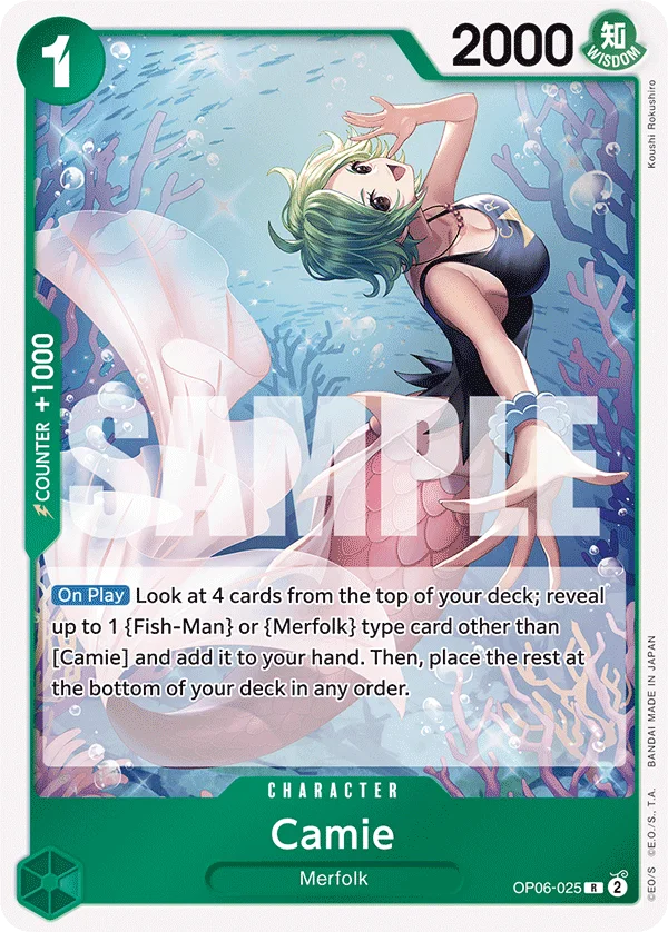 Camie OP06-025 – One Piece Card Game Character