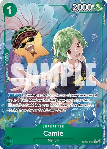Camie OP06-025 (Alternate art)