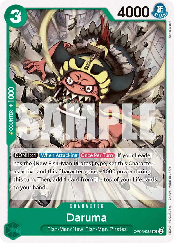 Daruma OP06-029 – One Piece Card Game Character