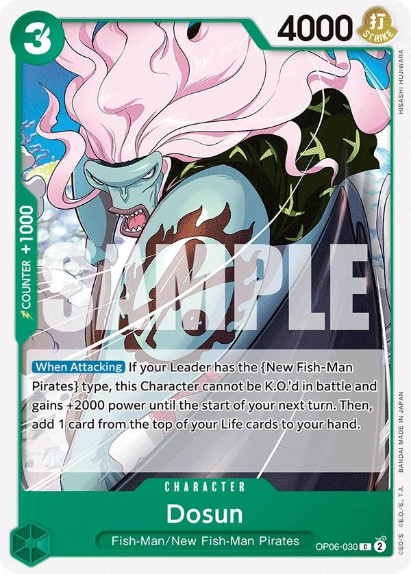Dosun OP06-030 – One Piece Card Game Character