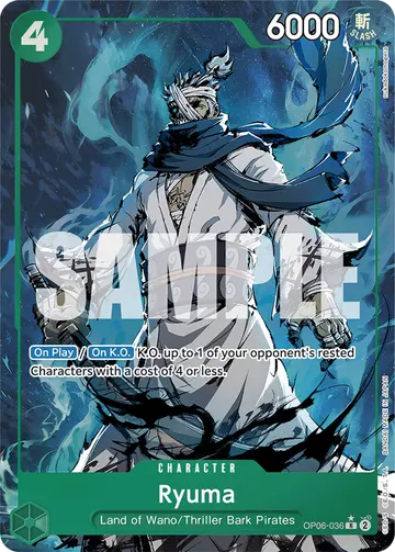 Ryuma OP06-036 (Alternate art)
