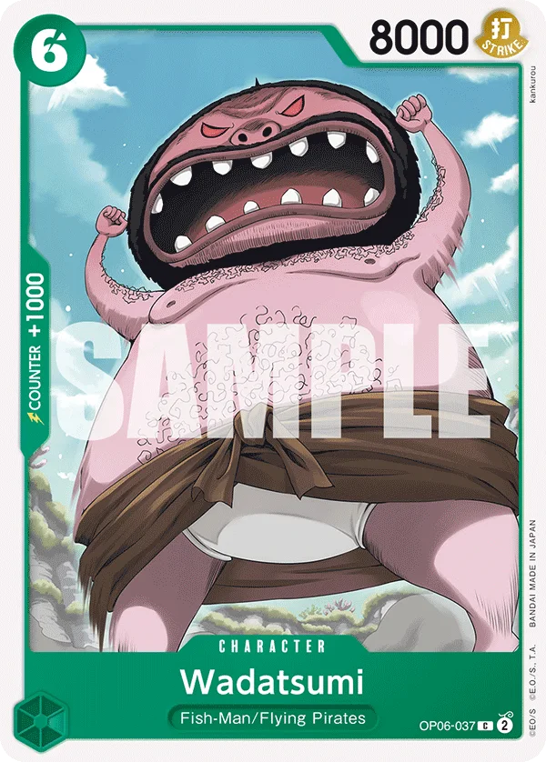 Wadatsumi OP06-037 – One Piece Card Game Character