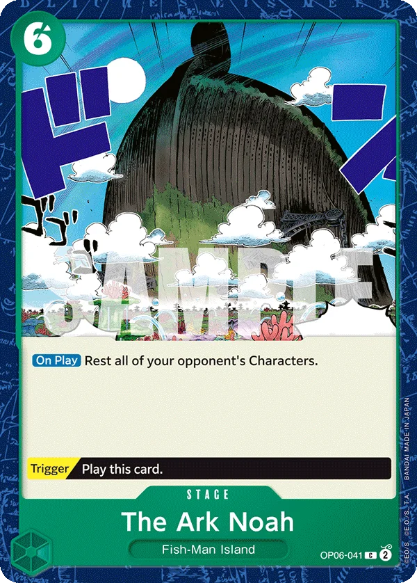The Ark Noah OP06-041 – One Piece Card Game Stage
