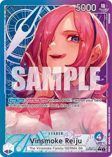 Vinsmoke Reiju OP06-042 (Alternate art)