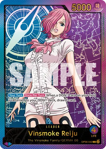 Vinsmoke Reiju OP06-042 (Alternate art)