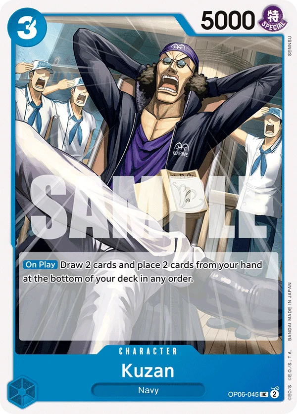 Kuzan OP06-045 – One Piece Card Game Character