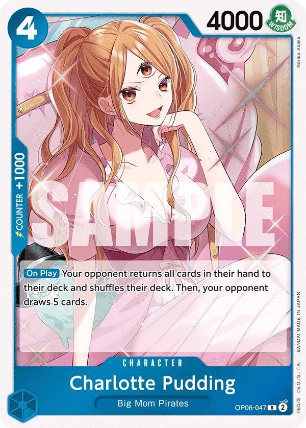 Charlotte Pudding OP06-047 – One Piece Card Game Character