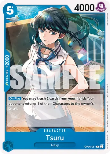 Tsuru OP06-051 (Alternate art)