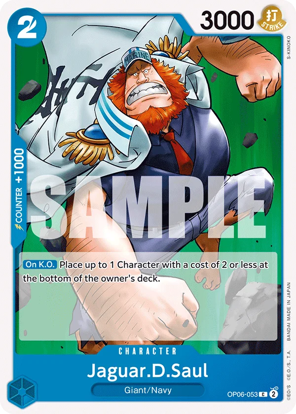 Jaguar.D.Saul OP06-053 – One Piece Card Game Character