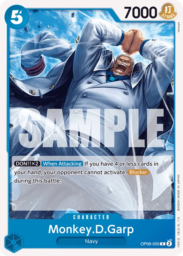 Monkey.D.Garp OP06-055 – One Piece Card Game Character