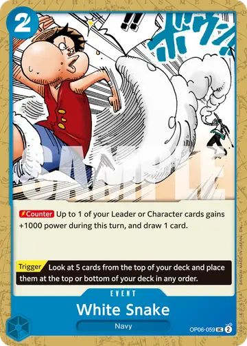 White Snake OP06-059 (Reprint)