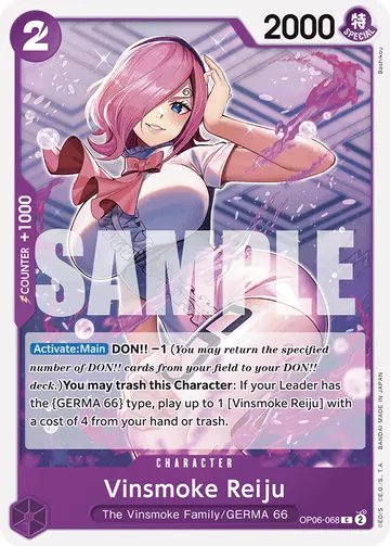 Vinsmoke Reiju OP06-068 (Reprint)